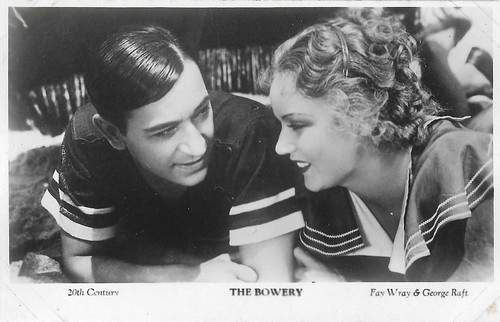 Fay Wray and George Raft in The Bowery (1933)