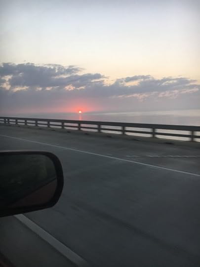 perspective - the bridge out of NOLA at sunrise.