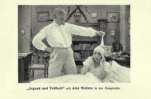 Asta Nielsen and Hans Mierendorff in Jugend und Tollheit (1913)