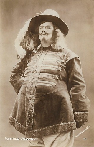 Charles Martinelli as Porthos in Les trois mousquetaires