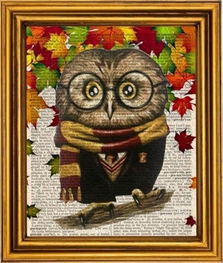 Harry potter art harry potter poster hedwig decor owl | Etsy