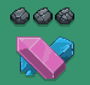 Pixel Art Rocks