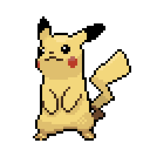 Pixel Art Pikachu