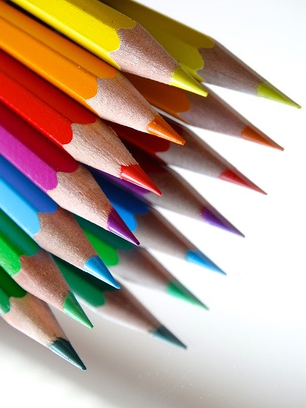 Coloured pencils