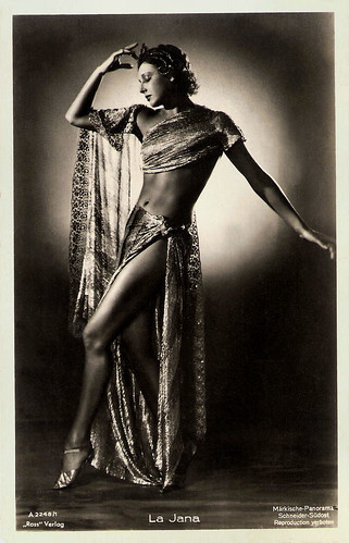 La Jana in Menschen vom Varieté (1939)