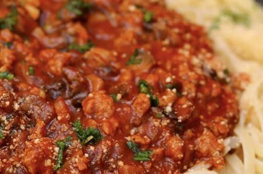 Portobello Mushroom Bolognese