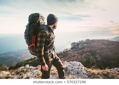man backpacking in the wild - Google Search