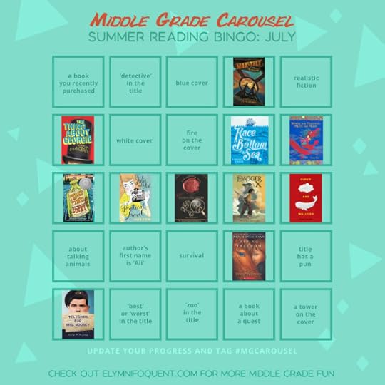 CJs Bingo Board, July 2020
