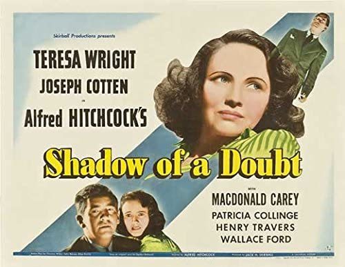 Amazon.com: Shadow of a Doubt (Half Sheet B) POSTER (22