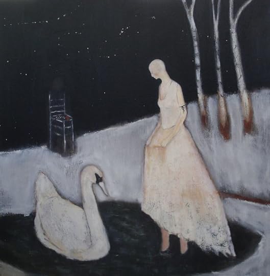 Swans by Jeanie Tomanek