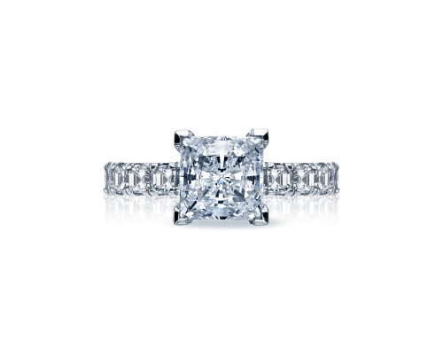 Clean Crescent 32 3pr75 Engagement Ring Tacori Tacori Asscher Engagement Rings