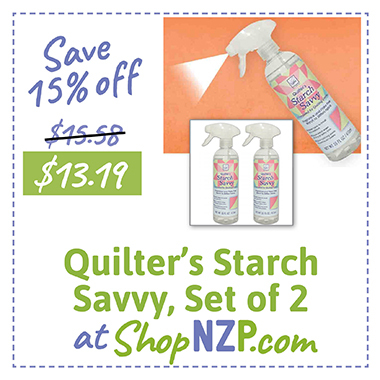Quilter’s Starch Savvy, Set of 2 on sale at ShopNZP.com, Save 15 Percent Off 