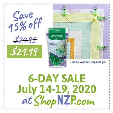 Jumbo Wonder Clips on sale at ShopNZP.com, save 15 Percent Off