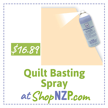 Quilt Basting Spray at ShopNZP.com