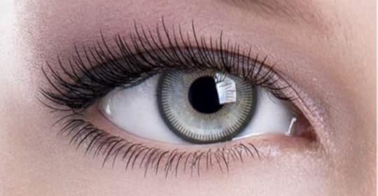 grey eyes woman