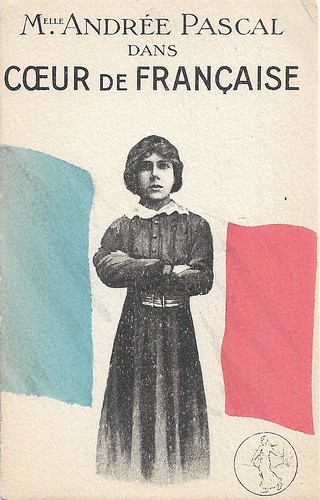 Andrée Pascal in Coeur de Française (1916)