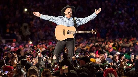 Garth Brooks performs in Notre Dame Stadium