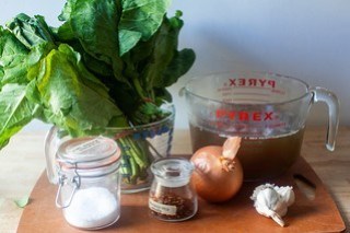 ready to make the greens