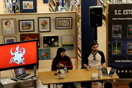 With Vanessa Hawkins at Fog City Comic Con