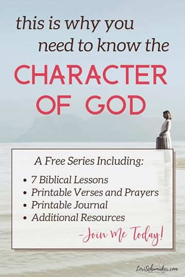 Do you struggle with really knowing God loves you? With grasping the depth of of that love and its power to change you? One crucial piece to experiencing the fullness of His love is learning about the character of God. Join Lori in this series and grab the free