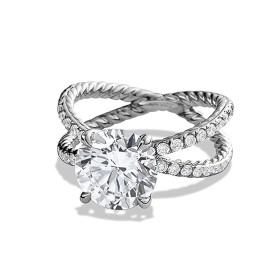 David Yurman Engagement Rings Prices Twsited Engagement Rings Round Cut Diamond Engagement And Ring