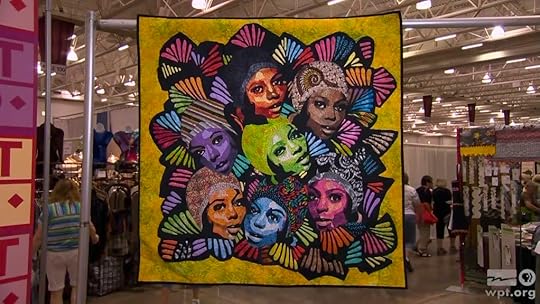 Lola Jenkins on Sewing With Nancy with Her Award-Winning Portrait Quilts at The Great Wisconsin Quilt Show
