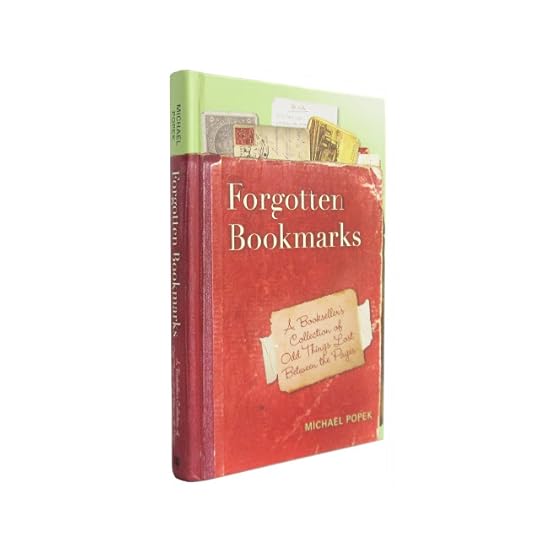 Giveaway book: "Forgotten Bookmarks" by Michael Popek, 2011