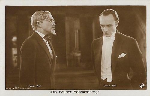 Conrad Veidt in Die Brüder Schellenberg