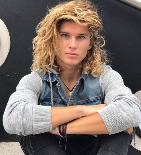 man with long blonde curly hair - Google Search