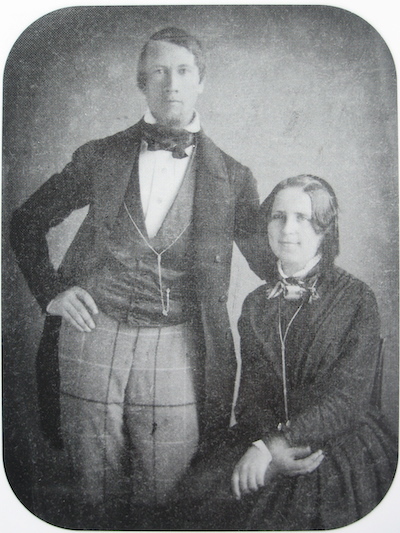 Bernhar and Johanna Spyri in 1852