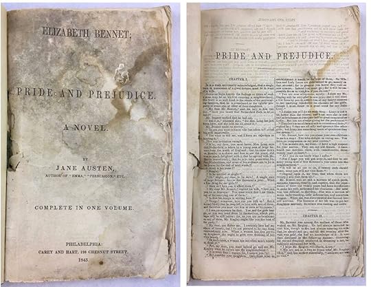 A cheap printing of Pride and Prejudice