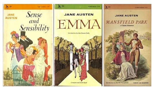 Jane Austen mass market paperbacks