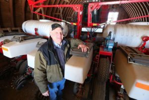 Agronomist Kevin Hoyer