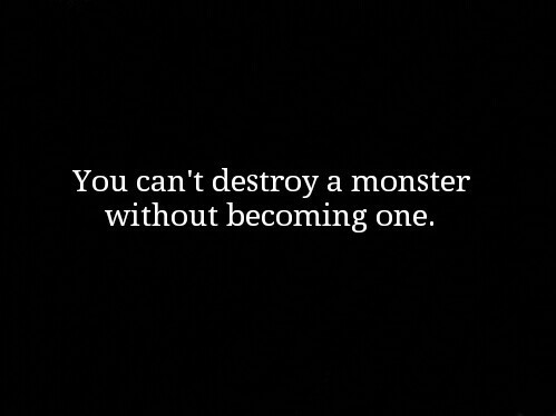 quotes, monster, and black and white image