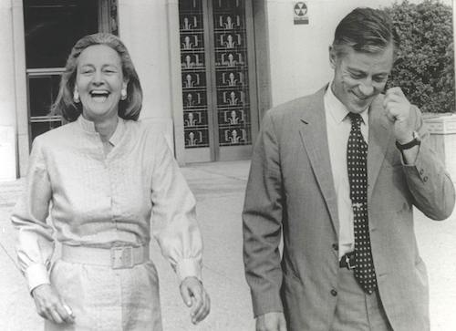 Katharine Graham and Ben Bradlee