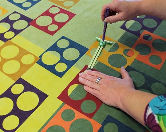 Circle Making with Clover's 5-in-1 Sliding Gauge available at ShopNZP.com