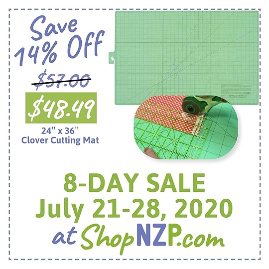 Sale at ShopNZP Save 14 Percent Off 24in x 36in Clover Cutting Mat