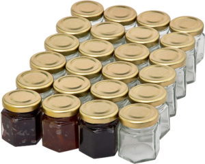 Get mini jam jars here
