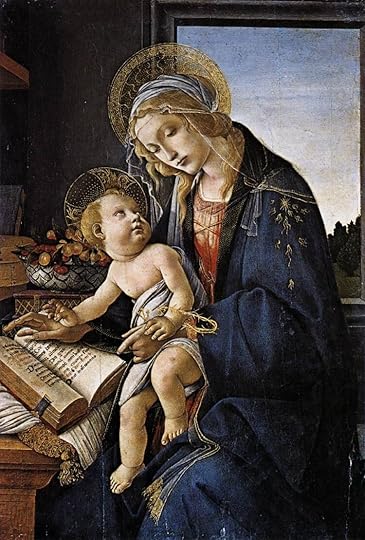 Botticelli, “Madonna of the Book”