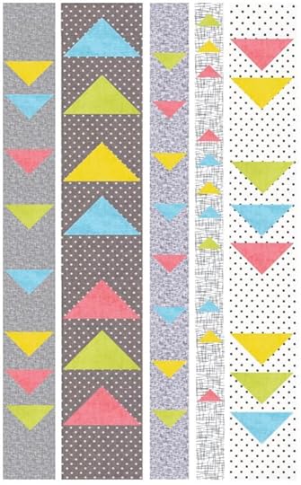 S!S 101 Modern Floating Triangles Wall or Hanging Table Runner Sewing Tutorial