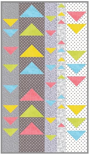 S!S 101 Modern Floating Triangles Wall or Hanging Table Runner Sewing Tutorial