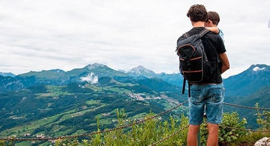 man hiking with baby - Google Search