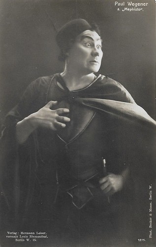 Paul Wegener as Mephisto