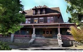 Griffin House , built in 1901 on the grounds of what is now Foothill College in Los Altos Hills, California, stands in for the new home of the McDonald family in Address to Die For, Book One in the Maggie McDonald Mystery Series.