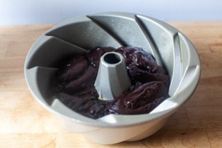 smooth in chocolate batter