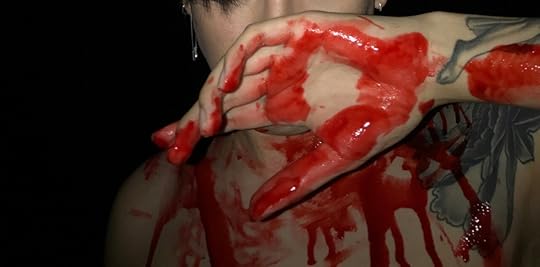 aesthetic, blood, and dark image