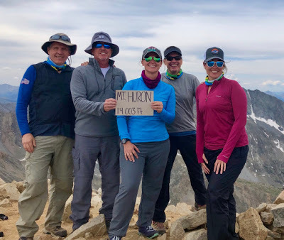 Gene, Jon, Rebecca, Jeff, Amy on top