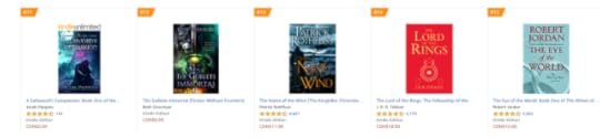 Canada Epic Fantasy ebooks
