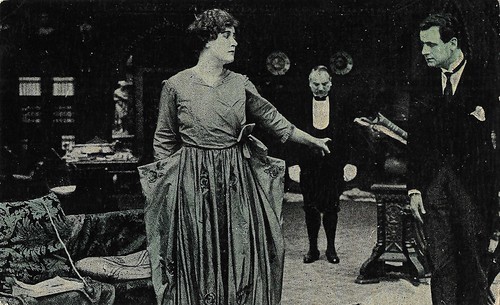 Hesperia and Tullio Carminati in La donna abbondanata (1917)
