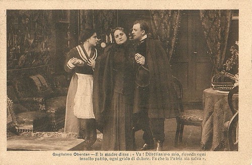 Alberto Collo and Ida Carloni Talli in Guglielmo Oberdan, il martire di Trieste